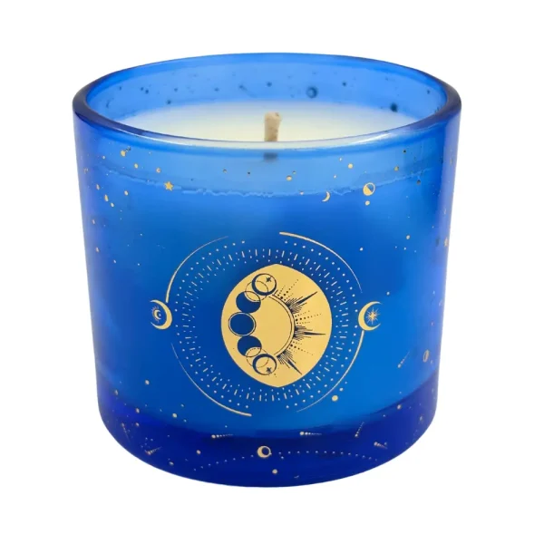 waxing moon candle