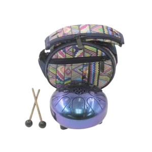 blue flash metal tongue drum