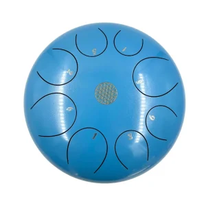 blue steel tongue drum